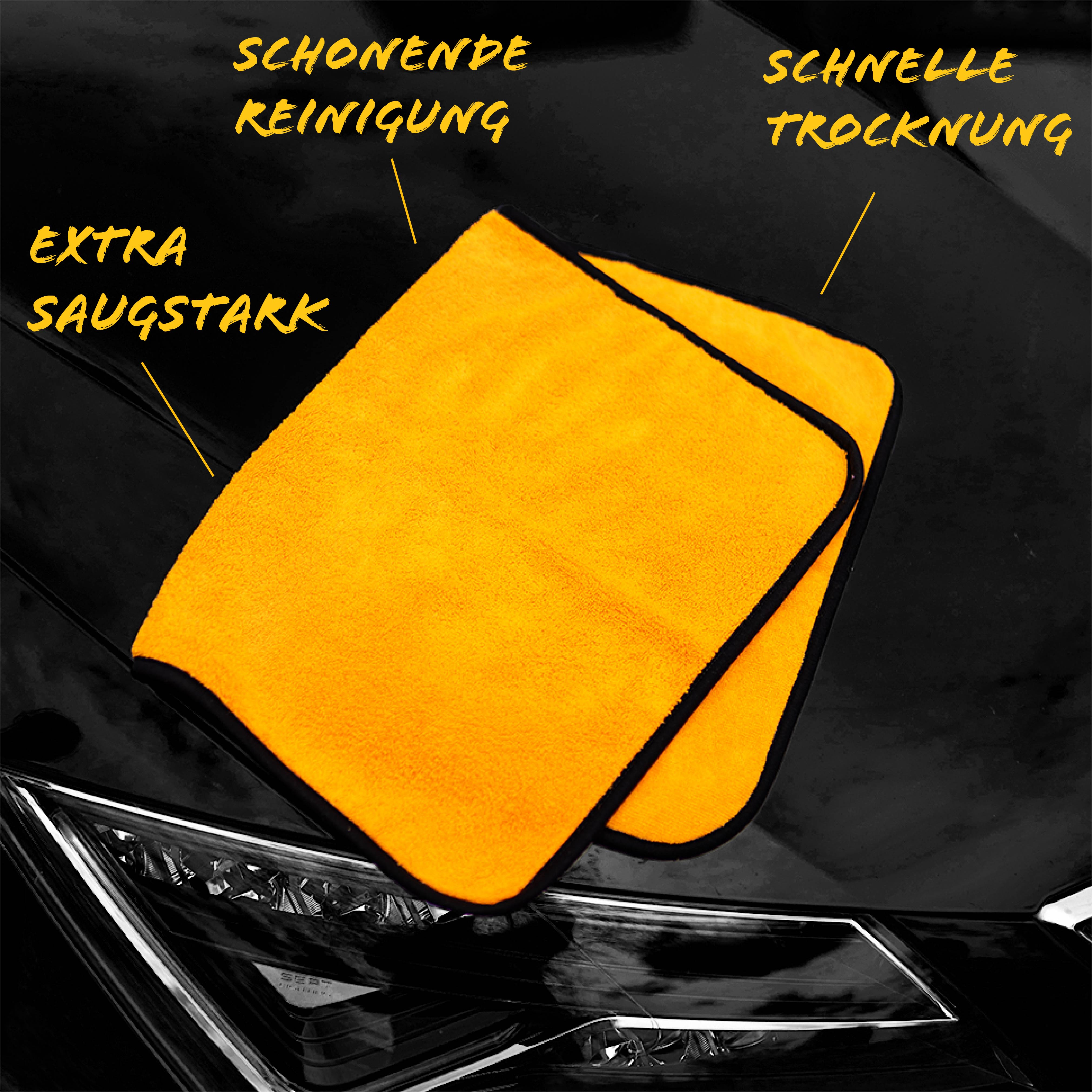 VIOVIE Mikrofasertuch Orange