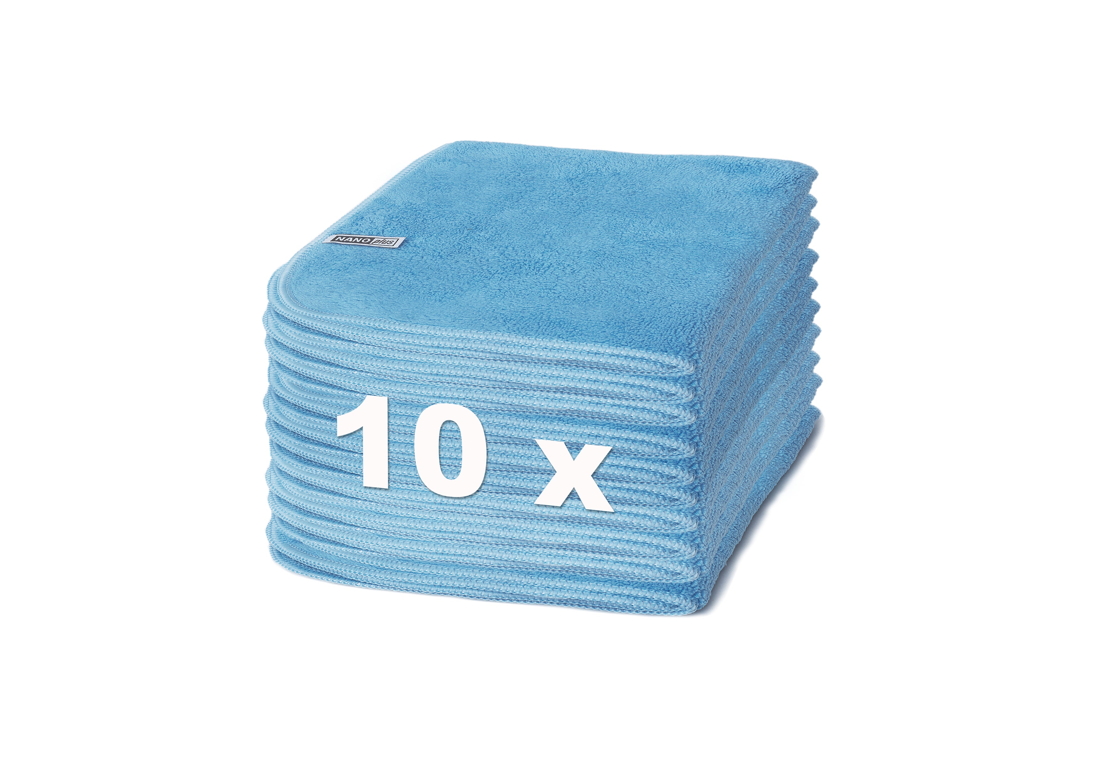 Nano Tuch Blau 10er Set