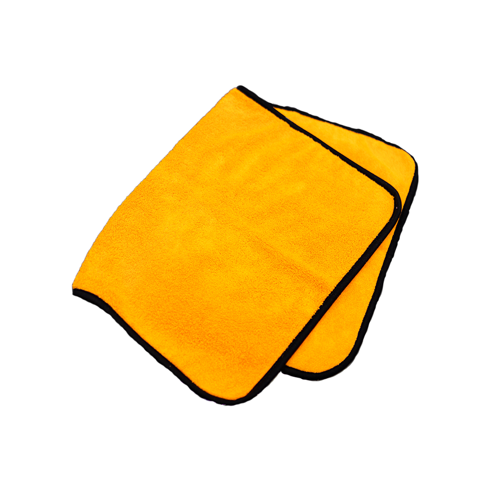 Auto Tuch Orange 90x60cm 2er Set